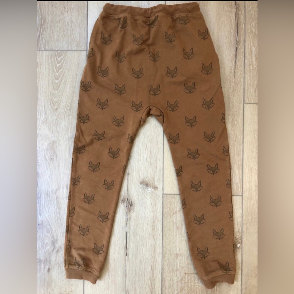 Rylee & Cru Fox Pattern Joggers 10/12 - Picture 3 of 3